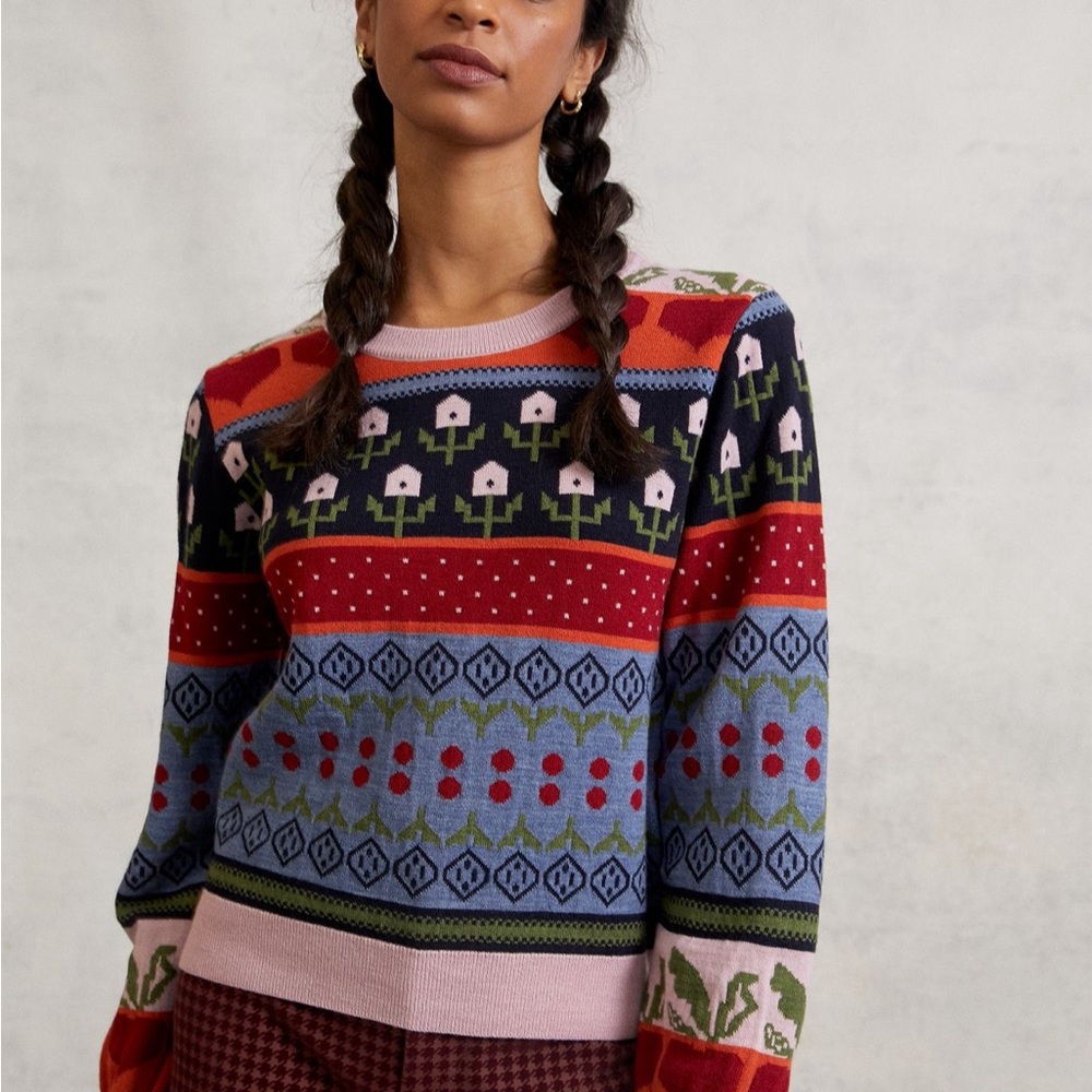 Anthropologies The Good Friends Davie Sweater XL